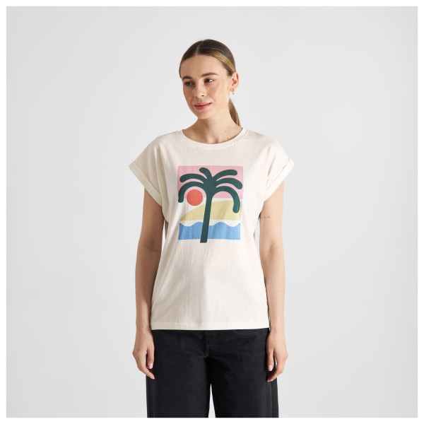 DEDICATED - Women's T-Shirt Visby Beach Palm - Camiseta de manga corta