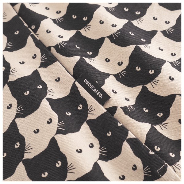 DEDICATED - Women's T-Shirt Visby Pepita Cats - Camiseta de manga corta