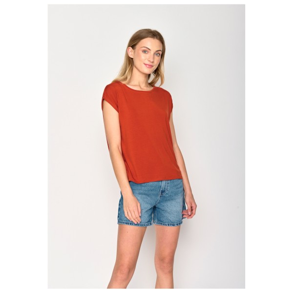 GreenBomb - Women's Basic Timid Top - Camiseta de manga corta