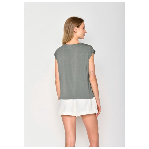 GreenBomb - Women's Bike Seagulls Timid Top - Camiseta de manga corta