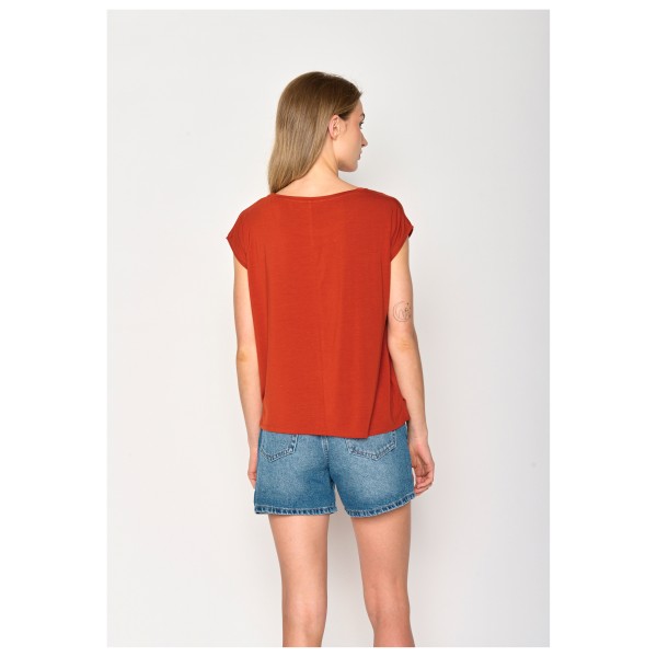 GreenBomb - Women's Bike Strawberry Timid Top - Camiseta de manga corta