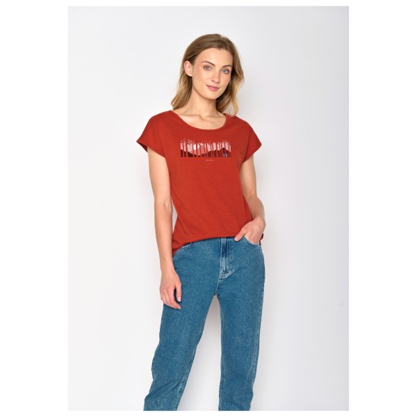 GreenBomb - Women's Nature Forest Walk Cool T-Shirt - Camiseta de manga corta