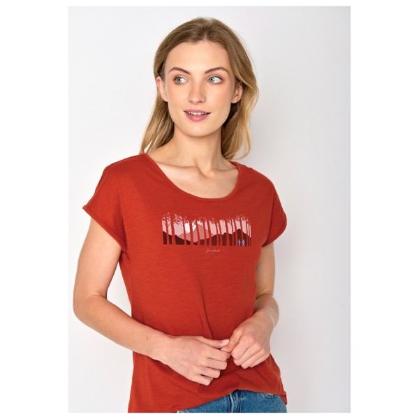 GreenBomb - Women's Nature Forest Walk Cool T-Shirt - Camiseta de manga corta