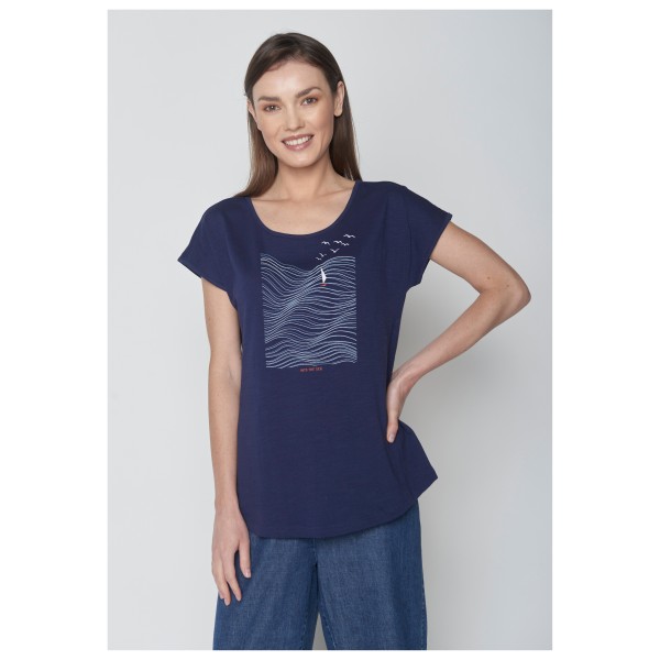 GreenBomb - Women's Nature High Sea Cool T-Shirt - Camiseta de manga corta