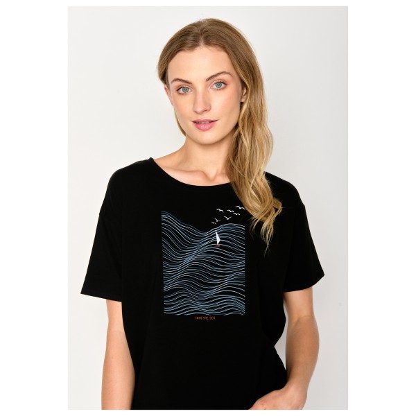 GreenBomb - Women's Nature High Sea Feel T-Shirt - Camiseta de manga corta