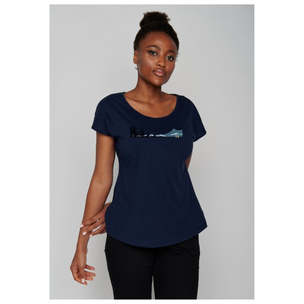 GreenBomb - Women's Nature Hike Mountains Cool T-Shirt - Camiseta de manga corta