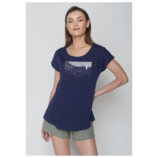 GreenBomb - Women's Nature Set Sail Cool T-Shirt - Camiseta de manga corta