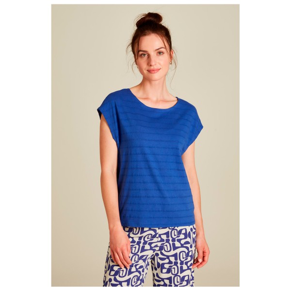 Tranquillo - Women's Loose-Fit Shirt from Openwork Jersey - T-shirt