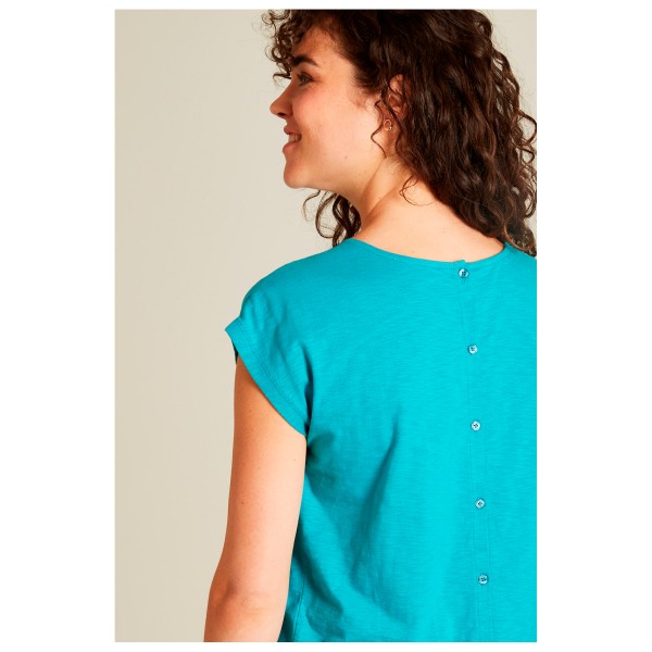 Tranquillo - Women's Loose-Fit Shirt with Detailing - T-shirt