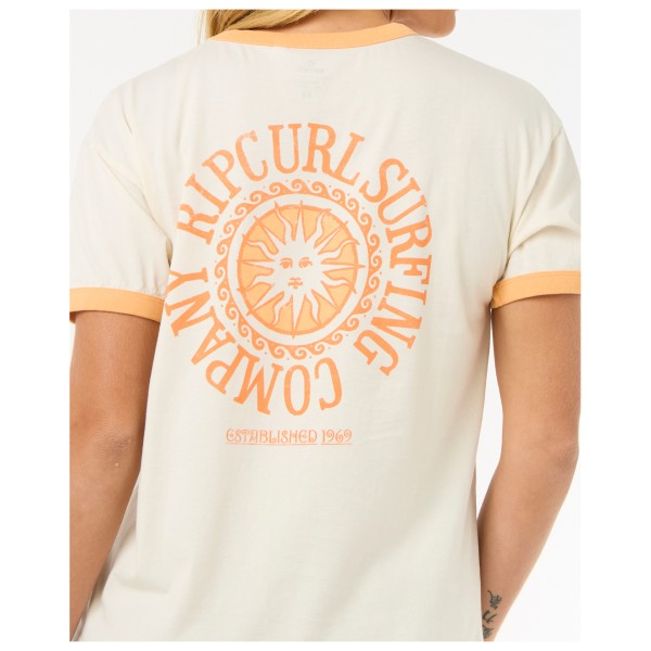 Rip Curl - Women's San Carlos Ringer Tee - Camiseta de manga corta