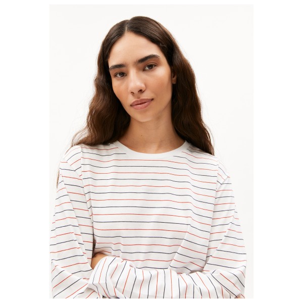 ARMEDANGELS - Women's Frijaa French Rivieraa - Camiseta de manga larga