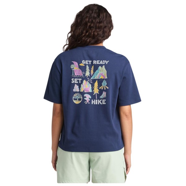 Timberland - Women's Timberfresh Back And Front Graphic S/S - Camiseta de manga corta