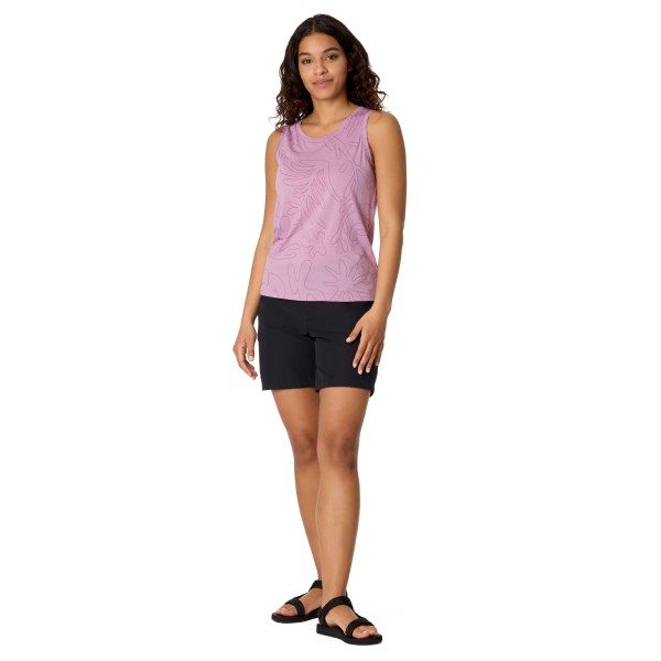 Stoic - Women's Merino155 LaholmSt. Print Tank Flowers - Merino shirt