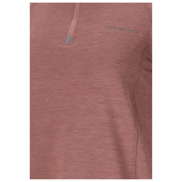 ENDURANCE - Women's Canna V2.0 Melange Midlayer - Løbeshirt