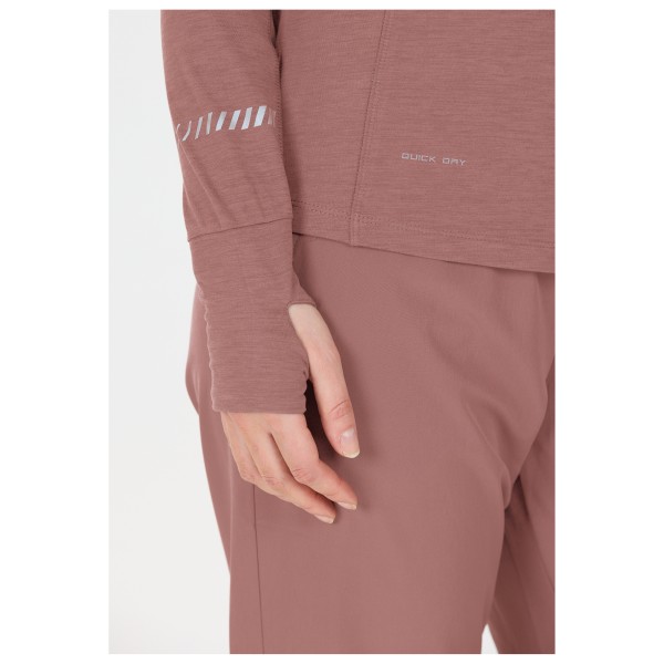 ENDURANCE - Women's Canna V2.0 Melange Midlayer - Löpartröja