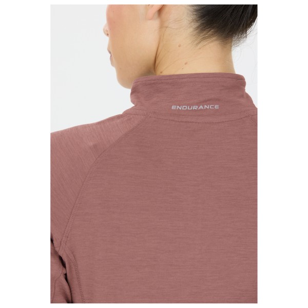 ENDURANCE - Women's Canna V2.0 Melange Midlayer - Löpartröja