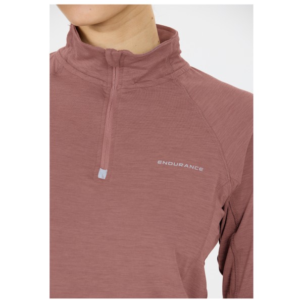 ENDURANCE - Women's Canna V2.0 Melange Midlayer - Loopshirt