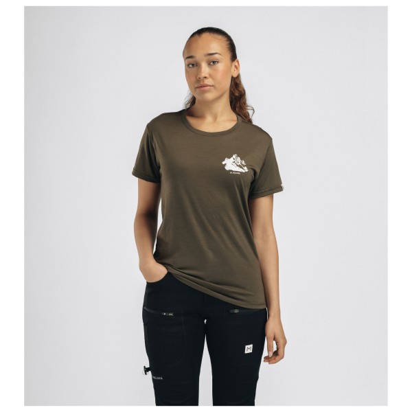 Aclima - Women's LightWool 140 Classic Tee Mountain - Maglia merino