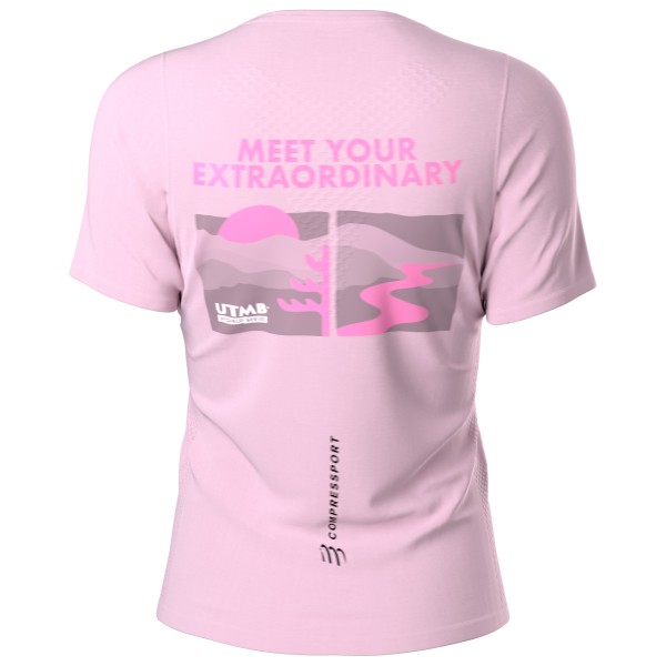 Compressport - Women's Training S/S T-Shirt UTMB 2025 - Loopshirt