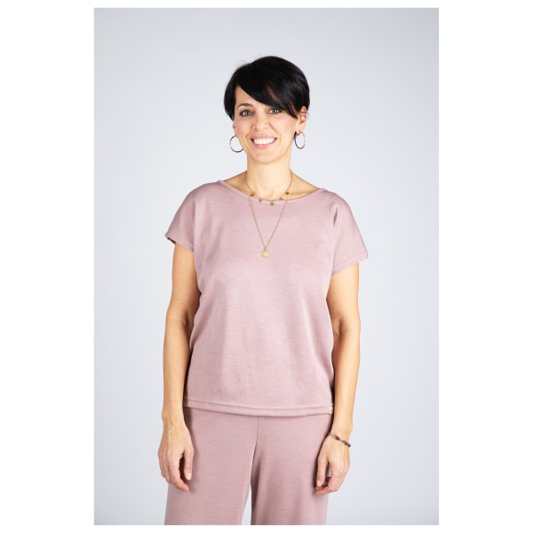 Engel - Women's Shirt with Dropped Shoulders - Merino shirt