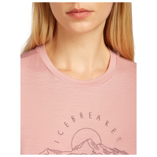 Icebreaker - Women's Merino 150 Tech Lite S/S Sunrise Summit - Haut en mérinos