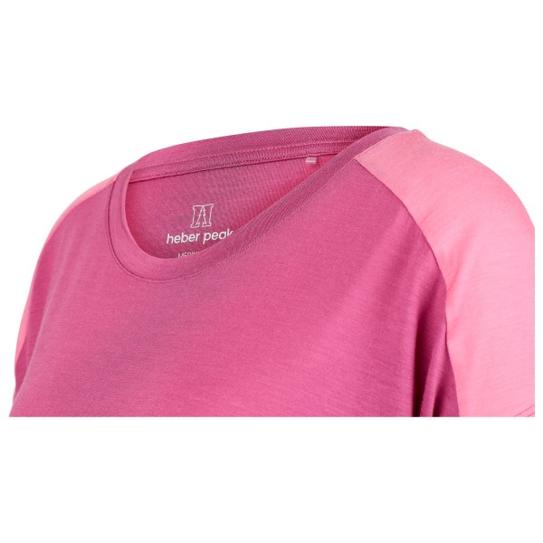 Heber Peak - Women's MerinoCool165 EvergreenHe. T-Shirt - Camiseta de merino