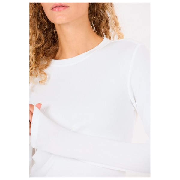 ATHLECIA - Women's Lenga Rib L/S Tee - Camiseta de manga larga