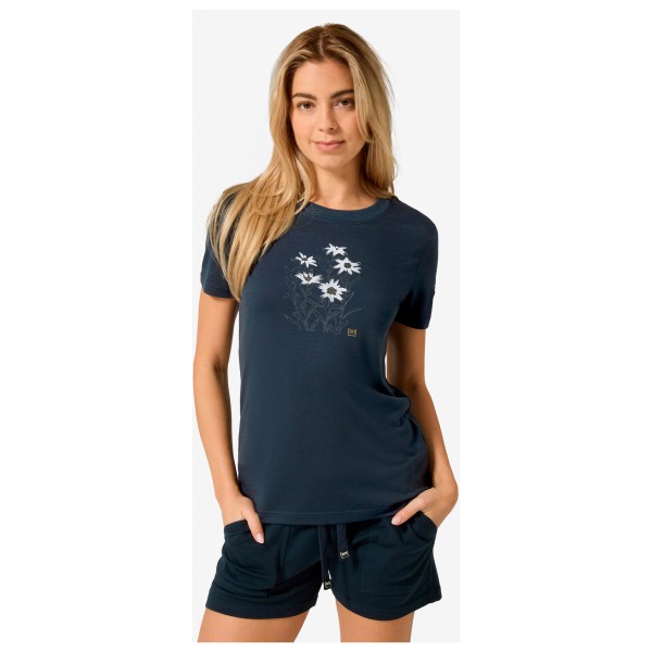super.natural - Women's Edelweiss Bio Jersey Tee - Merino shirt