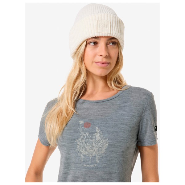 super.natural - Women's Flowerhands Tee - Maglia merino