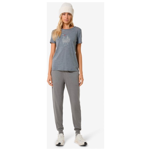 super.natural - Women's Flowerhands Tee - Maglia merino