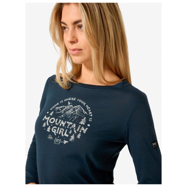 super.natural - Women's Mountain Girl L/S - Merinotröja