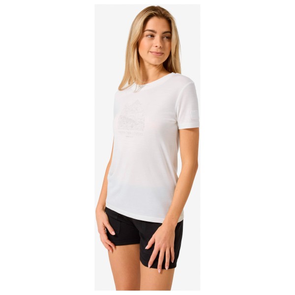 super.natural - Women's Mountain Lovers Bio Jersey Tee - Maglia merino