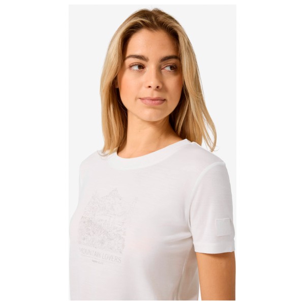 super.natural - Women's Mountain Lovers Bio Jersey Tee - Merinotröja