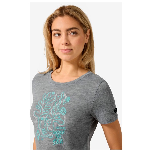 super.natural - Women's Under The Sea Tee - Merinotröja