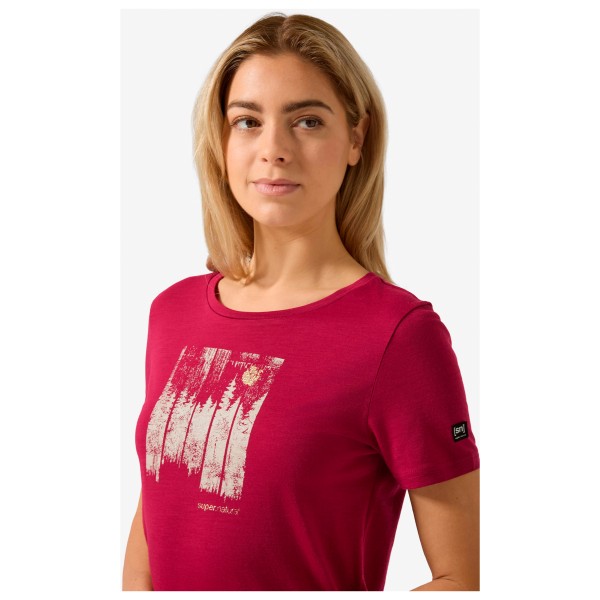 super.natural - Women's Wonder Wald Tee - Merinotröja