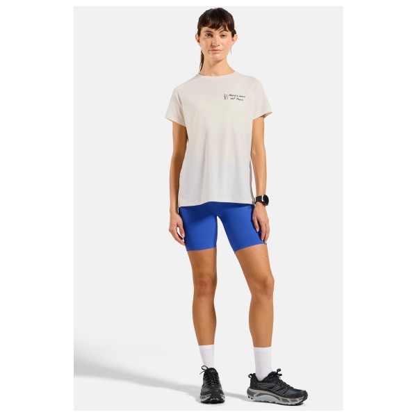 Odlo - Women's Essential Print T-Shirt Crew Neck S/S - Laufshirt