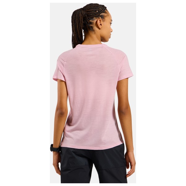 Odlo - Women's Merino Tencel Hyper Map Crew Neck S/S - Merinoshirt