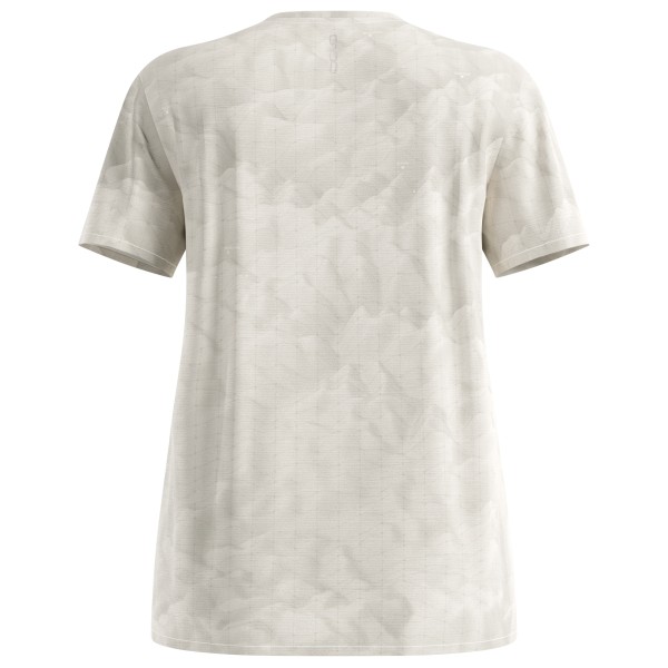 Odlo - Women's Zeroweight Chill-Tec Print Crew Neck S/S - Løbeshirt