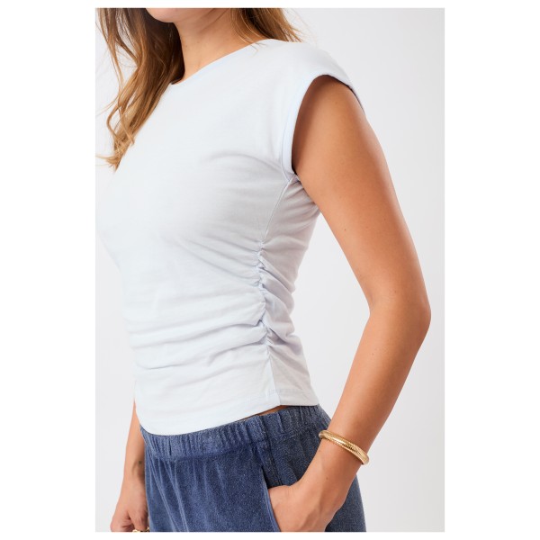 Mandala - Women's Side Ruffled Top - Camiseta de manga corta