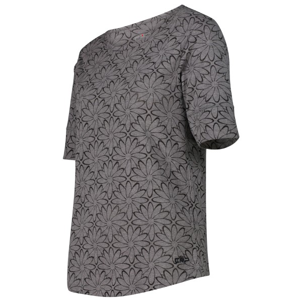 CMP - Women's S/S T-Shirt Floral - Sport shirt