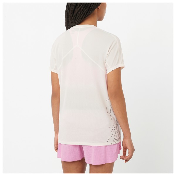 Salomon - Women's Sense Aero S/S Tee GFX - Løbeshirt
