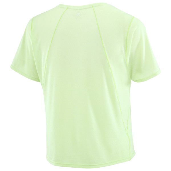 Salomon - Women's SHKout Air Cropp S/S Tee - Running shirt