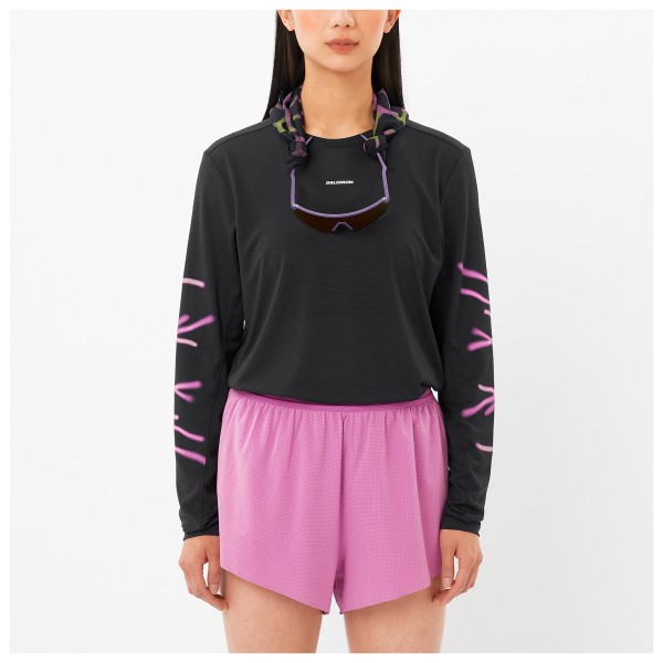 Salomon - Women's SHKout Core L/S Tee GFX - Camiseta de running