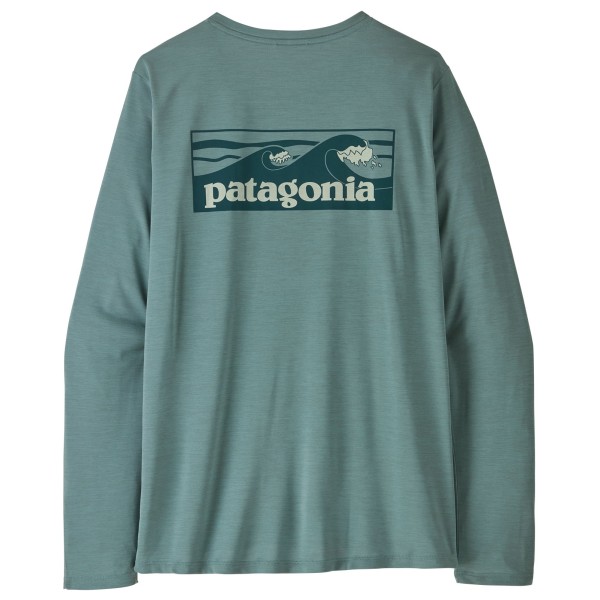 Patagonia - Women's L/S Cap Cool Daily Shirt Boardshort Logo - Camiseta funcional