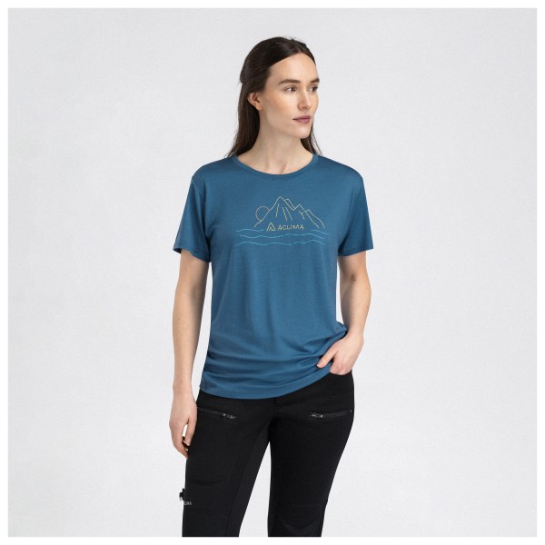 Aclima - Women's Lightwool 140 Tee Sunset - Merinovillapaita