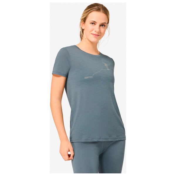 super.natural - Women's Bergglück Tee Exclusive - Merinoshirt