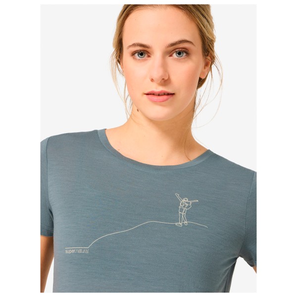 super.natural - Women's Bergglück Tee Exclusive - Merinoshirt