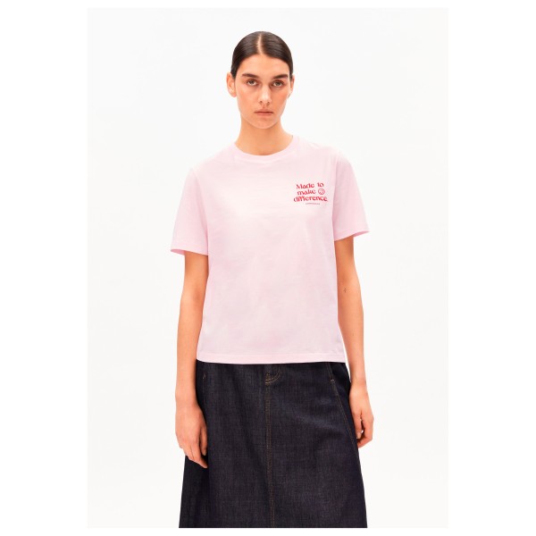 ARMEDANGELS - Women's Lualaa Embro - Camiseta de manga corta