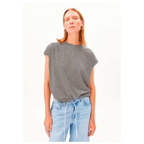ARMEDANGELS - Women's Slub Jersey Stripe - Camiseta de manga corta