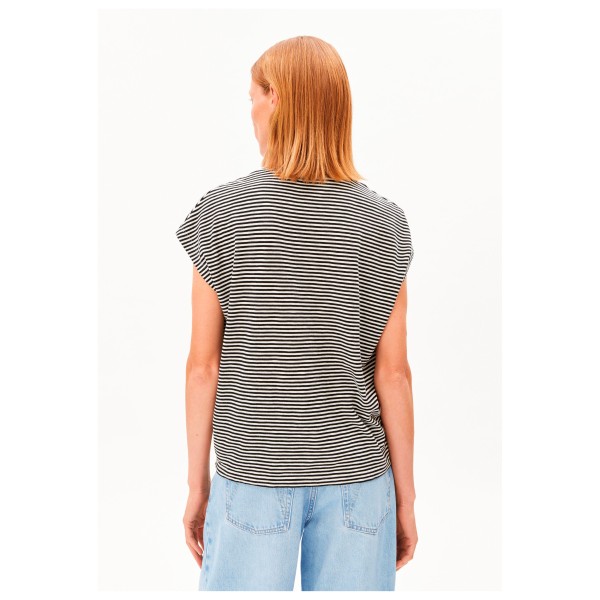 ARMEDANGELS - Women's Slub Jersey Stripe - Camiseta de manga corta